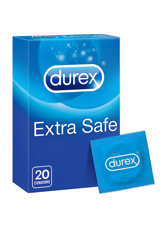 Durex Extra Safe Condom, 20 Pieces