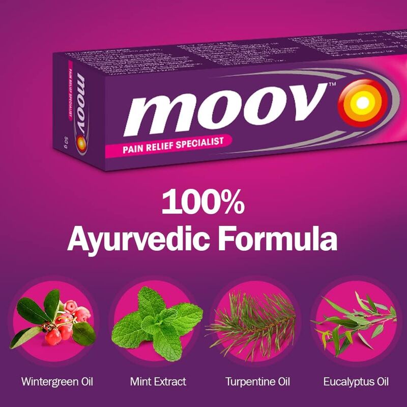 Moov Fast Pain Relief Cream, 50gm