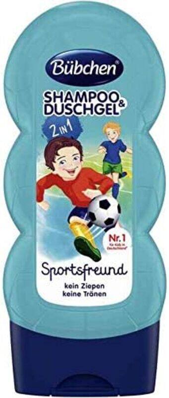

Bubchen Kids Shampoo & Shower Sports Friend, 230ml