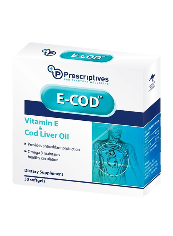 

Prescriptives E-Cod Dietary Supplements, 30 Softgels