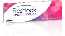 Freshlook One-Day Color Pack of 10 Contact Lenses Without Power, Blue