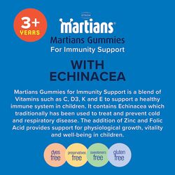 Stada Martians Gummies for Immunity Support with Echinacea, 60 Softgels