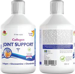 Swedish Nutra Joint Support Collagen (Fish), Glucosamine, Chondroitin, Msm, Hyaluronic Acid, Multivitamins, 500ml