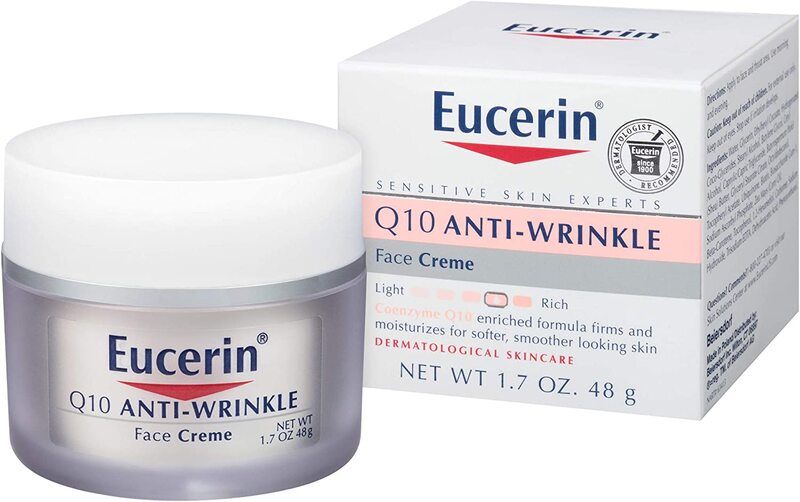 Eucerin Q10 Anti-Wrinkle Face Cream, 48gm