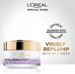 L'oreal Paris Hyaluron Expert Replumping Moistuizing Day Cream with Hyaluronic Acid, 50ML