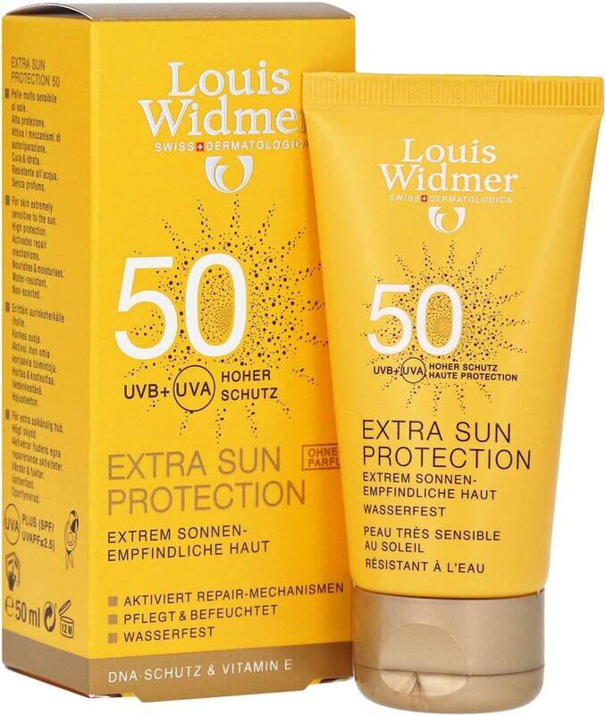 

Louis Widmer Extra Sun Protection SPF Sunscreen, 50ml