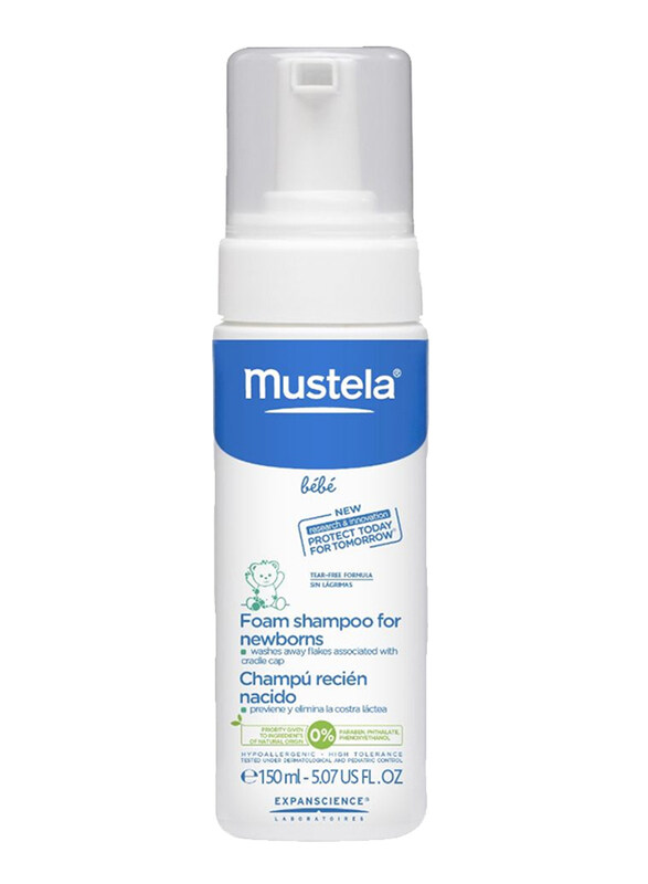 

Mustela 150ml Foam Shampoo for Newborn Babies