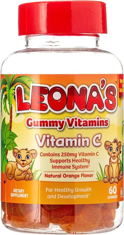 Leona's Kids Vitamin C, 60 Gummies