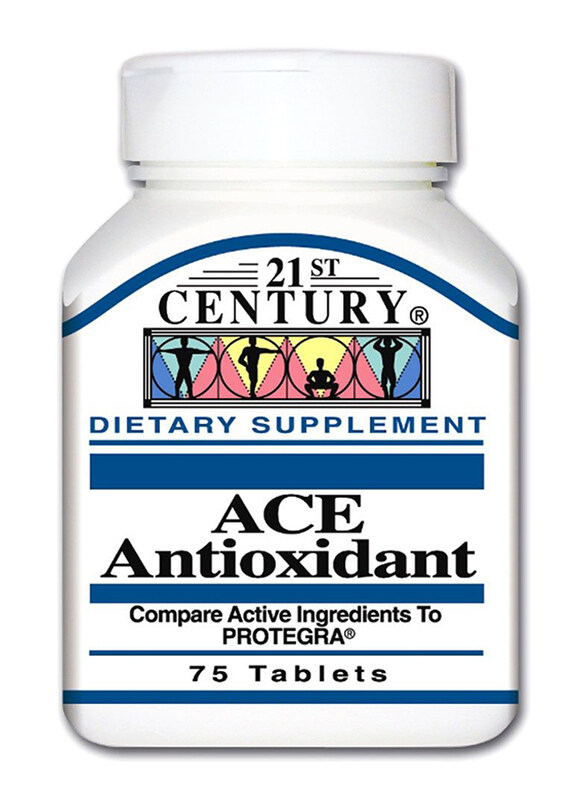 

21St Century Ace Antioxidant Dietary Supplement, 75 Tablets