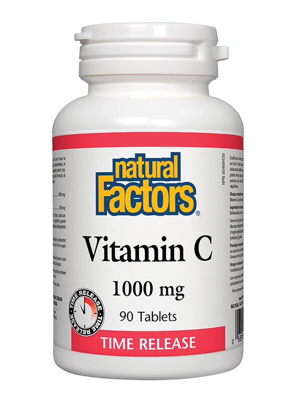 

Natural Factors Vitamin C, 1000mg, 90 Tablets