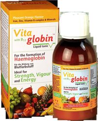 Vitane Vitaglobin with B12 Globin Liquid Syrup, 200ml