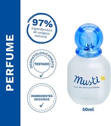 Mustela Musti Eau De Soin Perfume 50ml EDP for Women