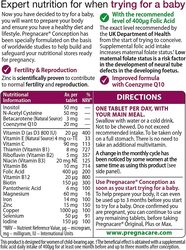 Vitabiotics Pregnacare Before Conception Supplement, 30 Tablets