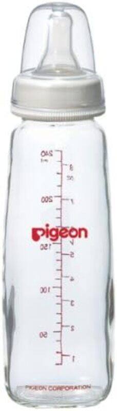 

Pigeon Glass Nurser K-8 Bottle, Newborn, 240ml, Clear