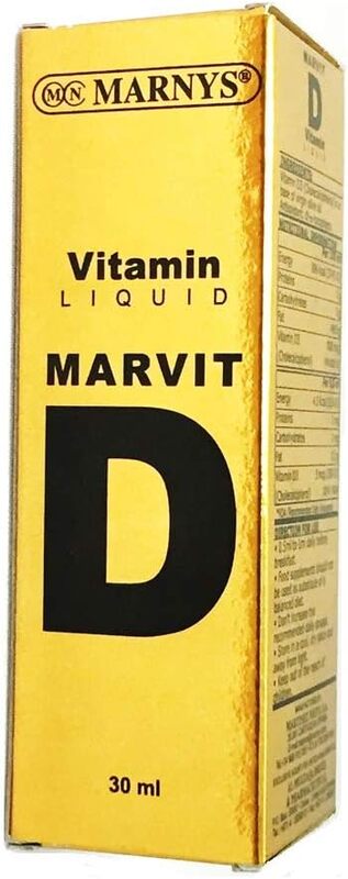 Marnys Marvit Vitamin D Liquid, 30ml