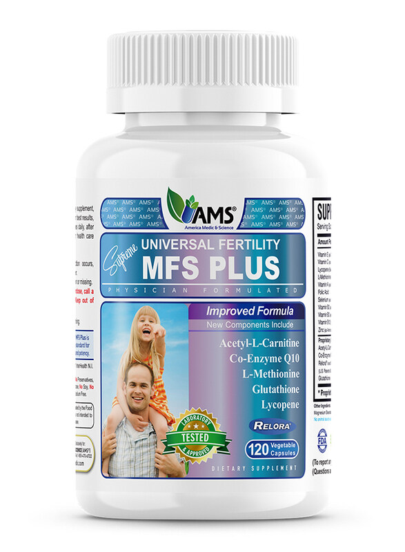 

Ams Mfs Plus Male Fertility Supplement, 120 Capsules