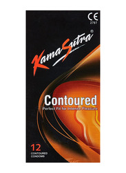 Kamasutra Contoured Condoms, 12 Pieces