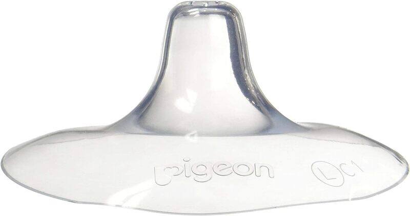 

Pigeon Natural-Fit Silicone Nipple Shield, 16896, Clear