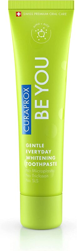 Curaprox Be You Apple + Aloe Vera Toothpaste, 60ml, Green