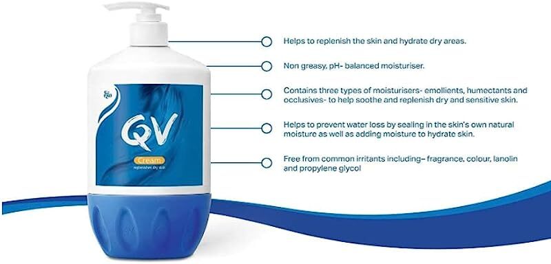 QV Replenish Cream, 500gm