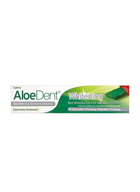 

Aloedent Triple Action Fluoride Free Toothpaste, 100ml