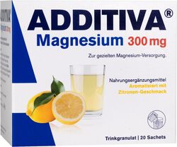 Additiva Magnesium Supplement, 300mg, 20 Sachets