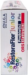 RestoraFlor U.G.A Nutraceuticals Restoraflor CFU Probiotic Plus ORS Electrolytes, 12 Sachets