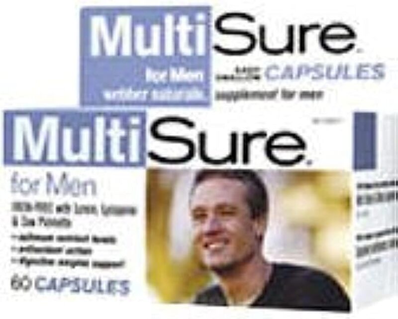 Webber Naturals Multisure Men's Capsules, 60 Capsules