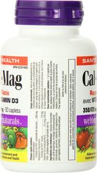 Webber Naturals Cal Mag 2:1 with D, 90 Serving