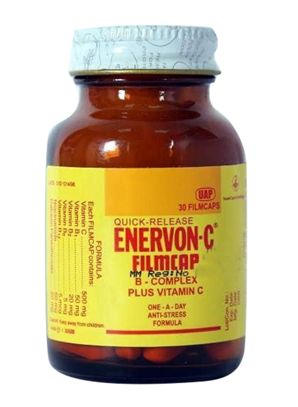 Enervon C Multivitamin Supplement, 30 Caplets