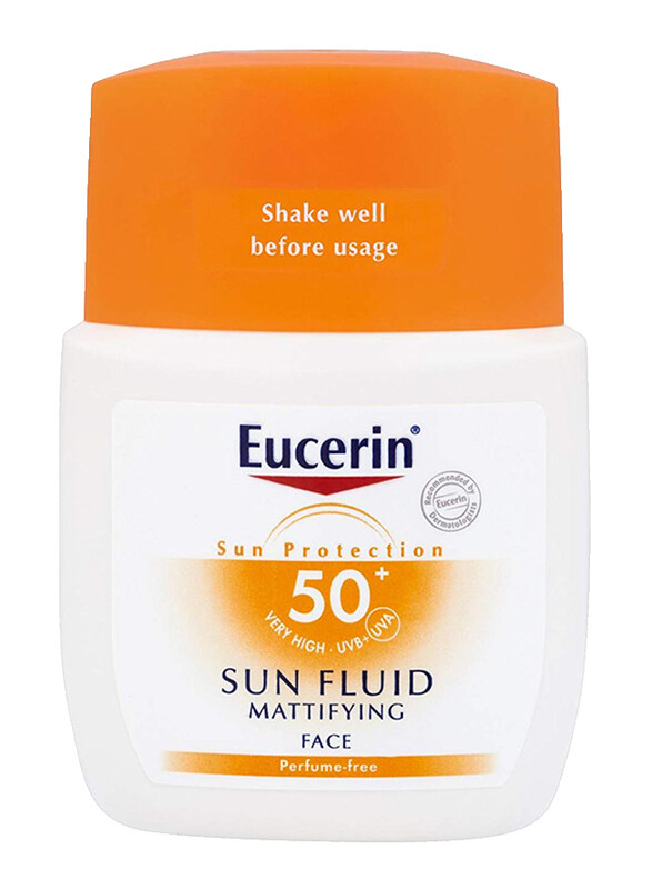 

Eucerin Sun fluid Metrifying SPF 50 Sunscreen, 50ml