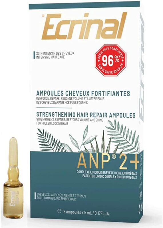 Ecrinal Hair Loss Ampoule, 8 x 5ml