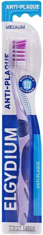 

Elgydium Anti Plaque Tooth Brush, Medium, 1 Piece