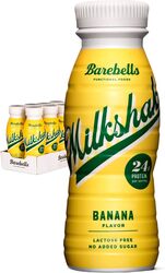 Barebells Protein Milkshake 8 x 330ml Bottle High Protein Shake, 24g, Banana