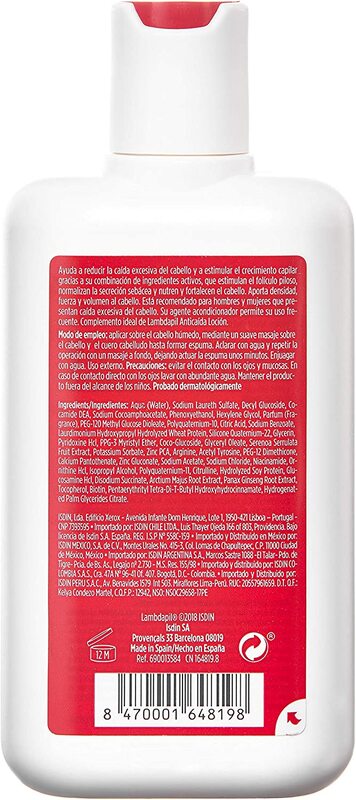 Isdin Lambdapil Anti-Hair Loss Shampoo, 200ml