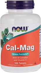 Now Foods Cal-Mag Stress Formula Tablets, 100 Tablets