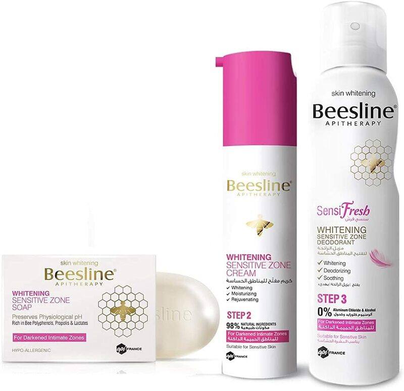 

Beesline Whitening Intimate Zone Routine Set, 3-Piece
