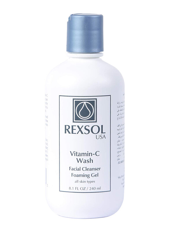 

Rexsol Vitamin-C Wash Facial Cleanser, 240ml