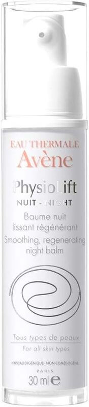 Avene PhysioLift Night Smoothing Regenerating Night Balm, 30ml