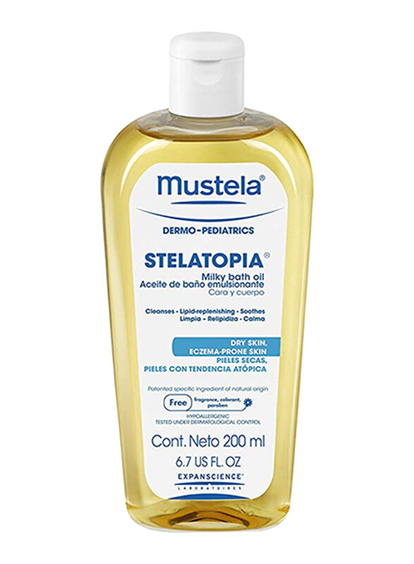 

Mustela 200ml Stelatopia Milky Bath Oil for Baby
