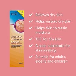 Care AqueoUS Calamine Cream, 100g