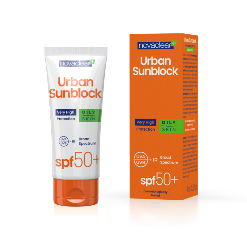 

Novaclear Urban Sunblock Spf 50 + for Oily Skin, 40ml