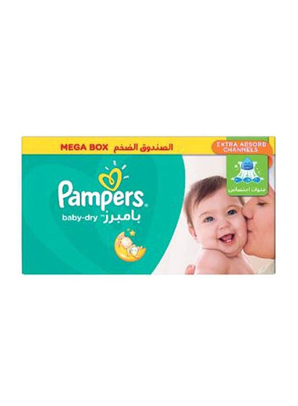 

Pampers Active Baby Dry Diapers, Size 4+, 9-16 kg, 112 Count