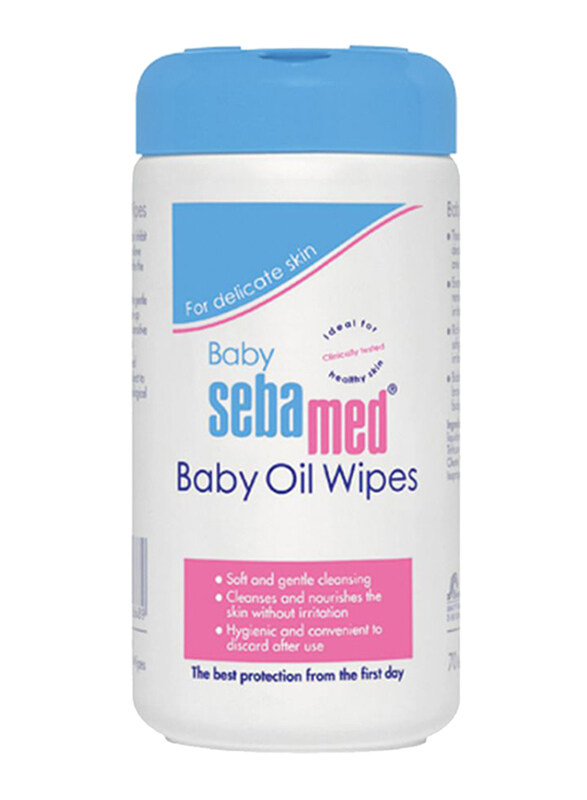 

Sebamed 72 Pieces Oil Wipe Set for Baby