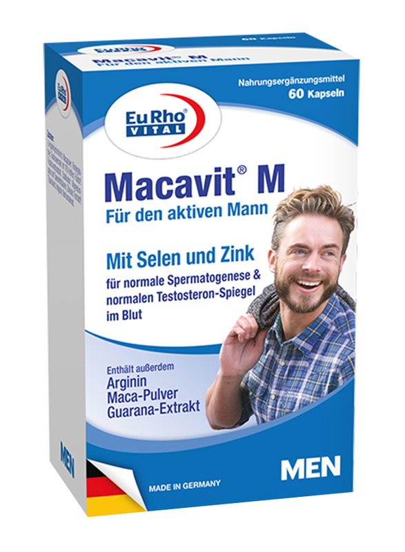 Eurho Vital Macavit M, 60 Capsules