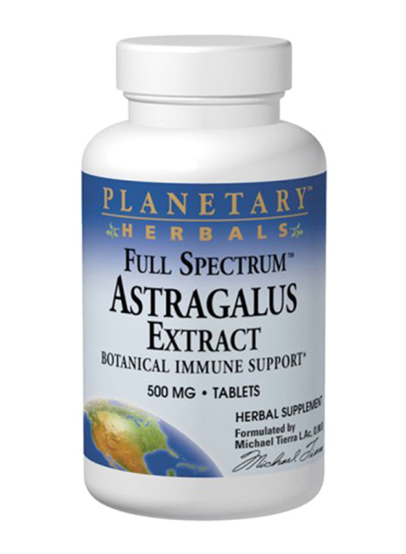 Natural Factors Planet Formulas Astragalus Ectract, 500mg, 60 Tablets