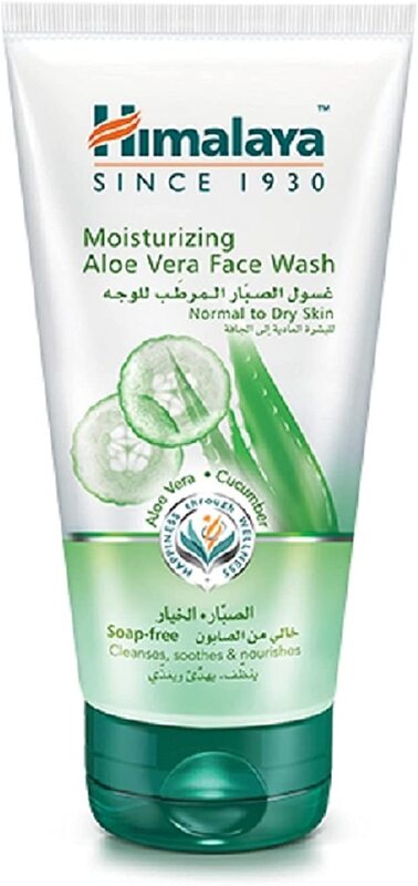 Himalaya Moisturizing Aloe Vera Face Wash, 150ml