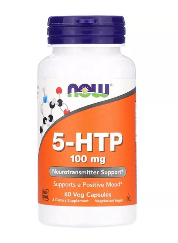 

Now Foods 5-HTP Vitamins, 100mg, 60 Capsules