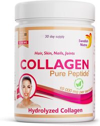 Swedish Nutra Collagen Pure Peptide Powder, 10000mg, 300g