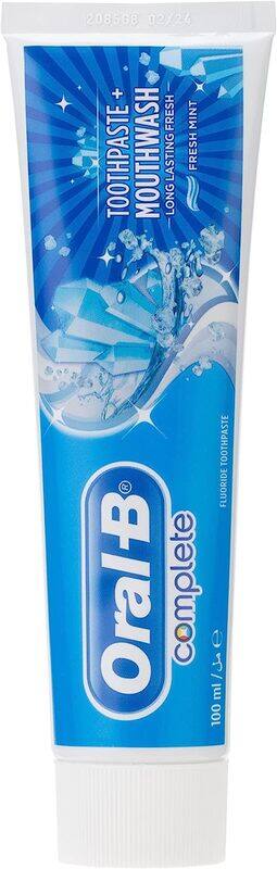 

Oral B Complete Extra Fresh Toothpaste, 100ml